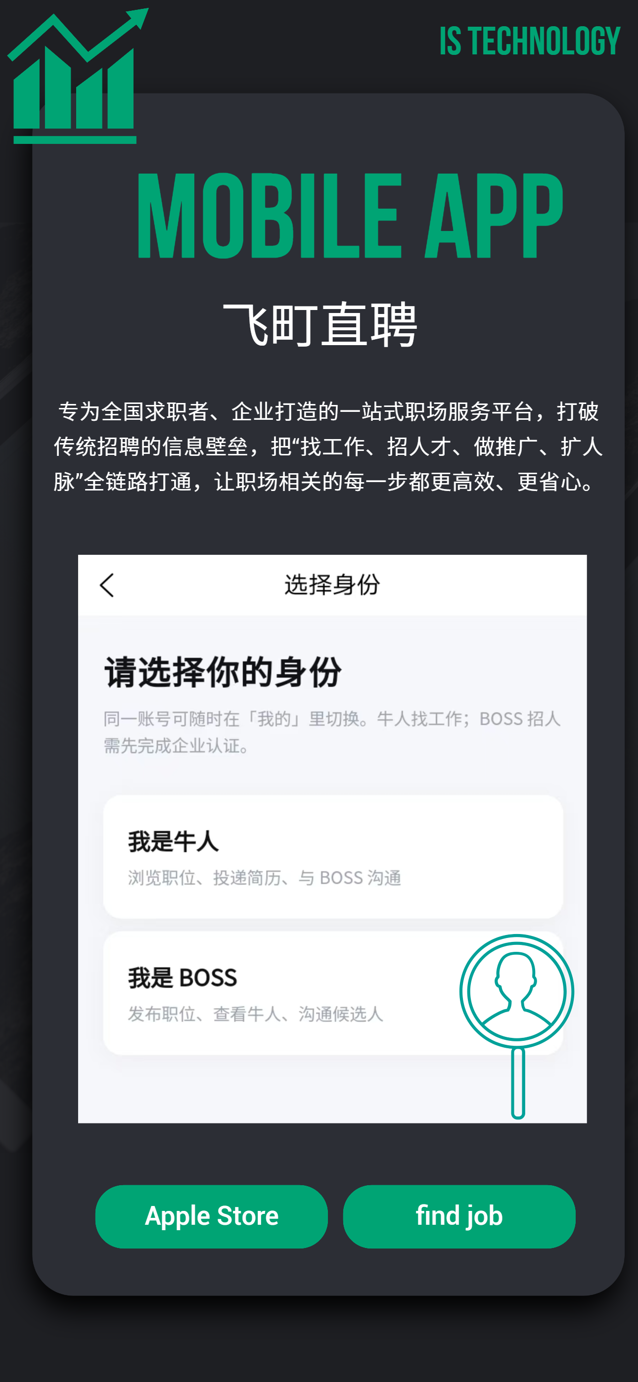 选择身份：牛人或BOSS
